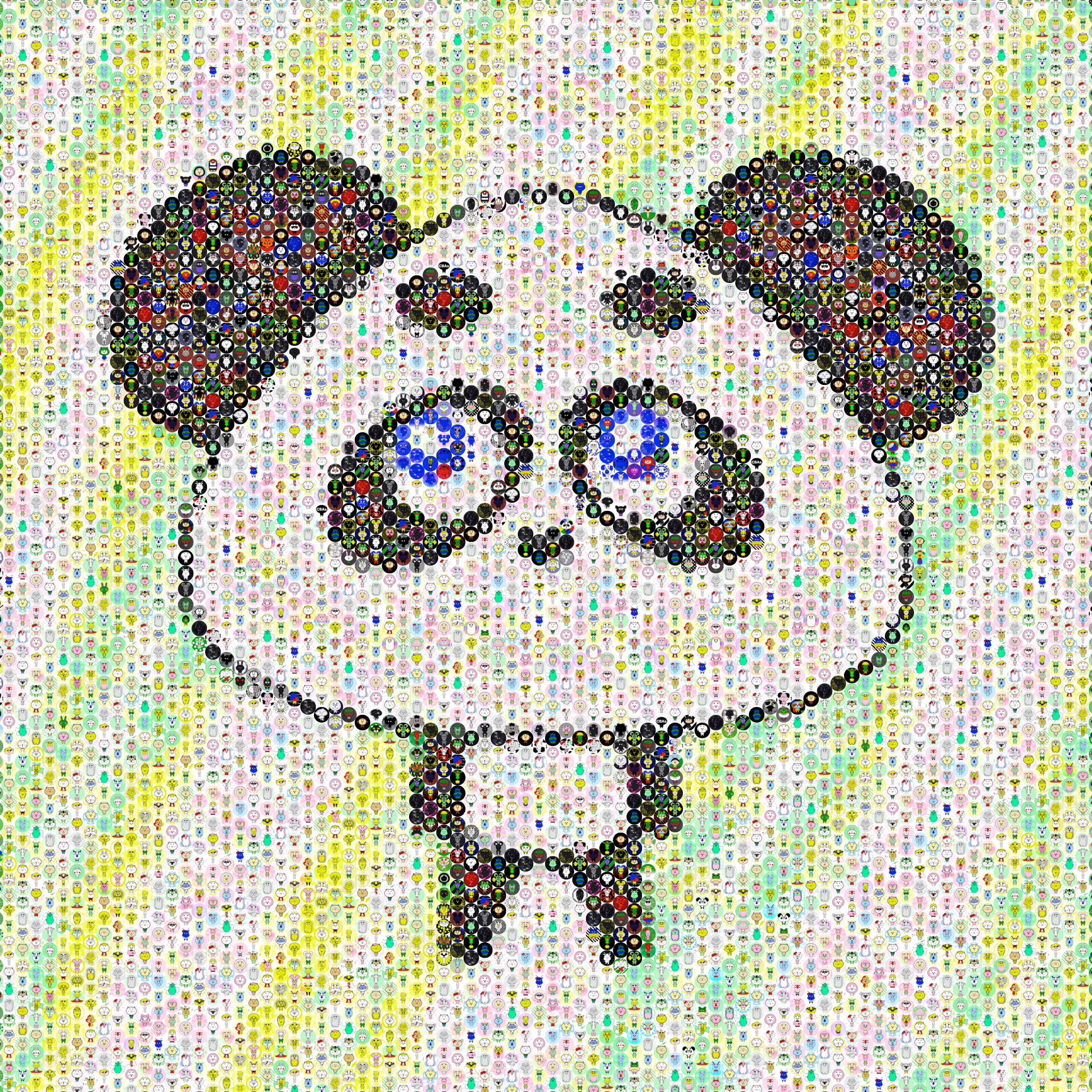 Crypto Baby Animals Mosaic #2111