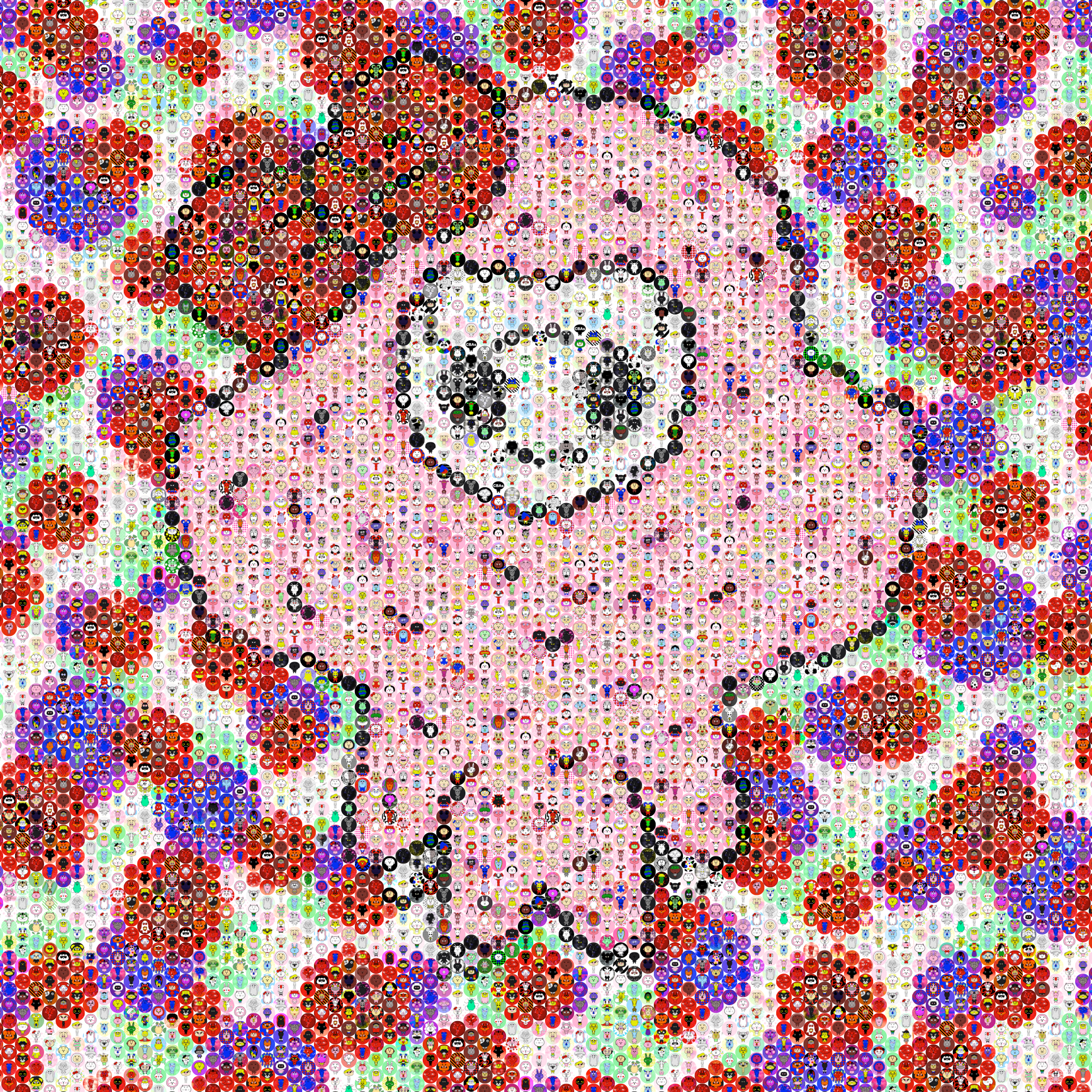 Crypto Baby Animals Mosaic #3301