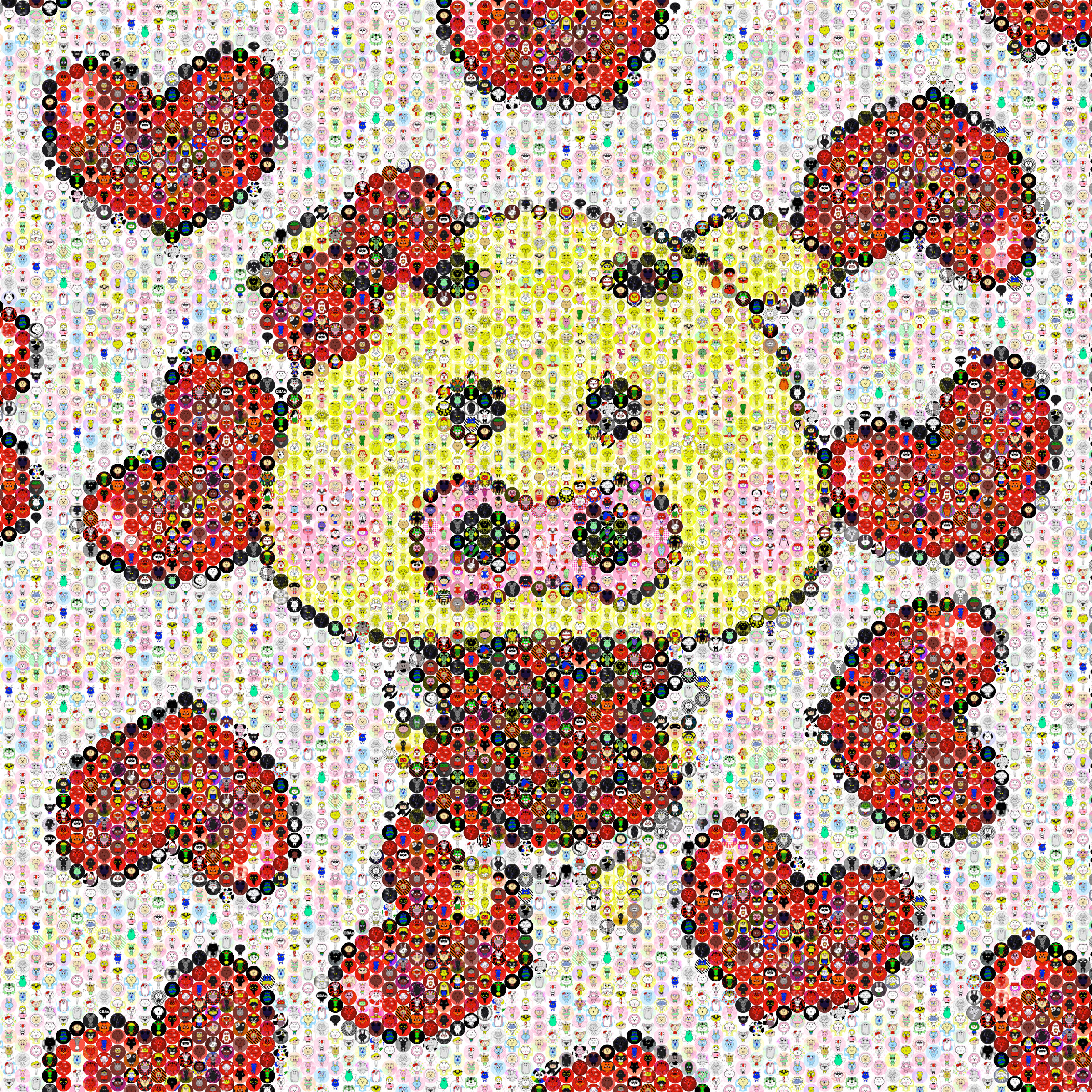 Crypto Baby Animals Mosaic #3721