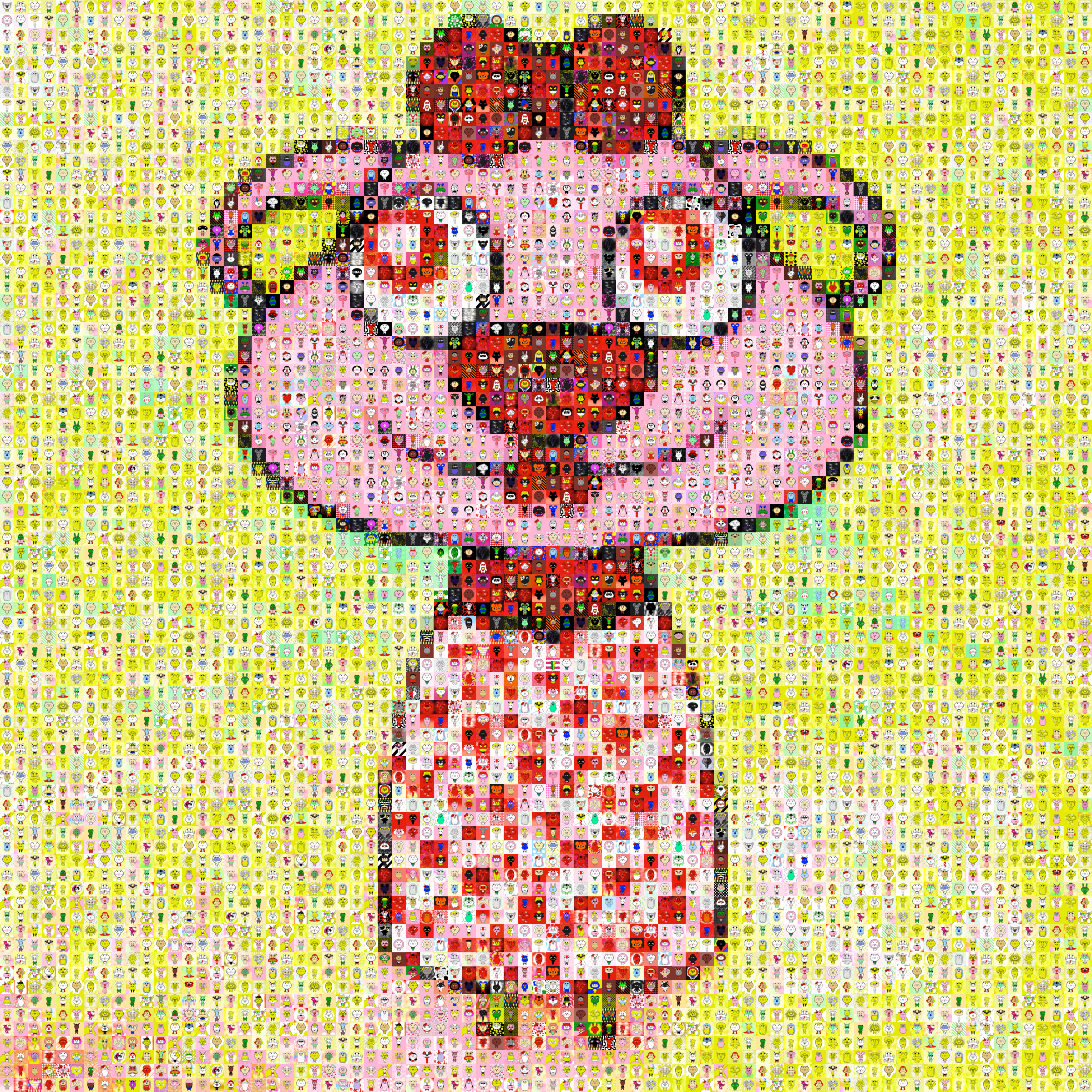 Crypto Baby Animals Mosaic #4480