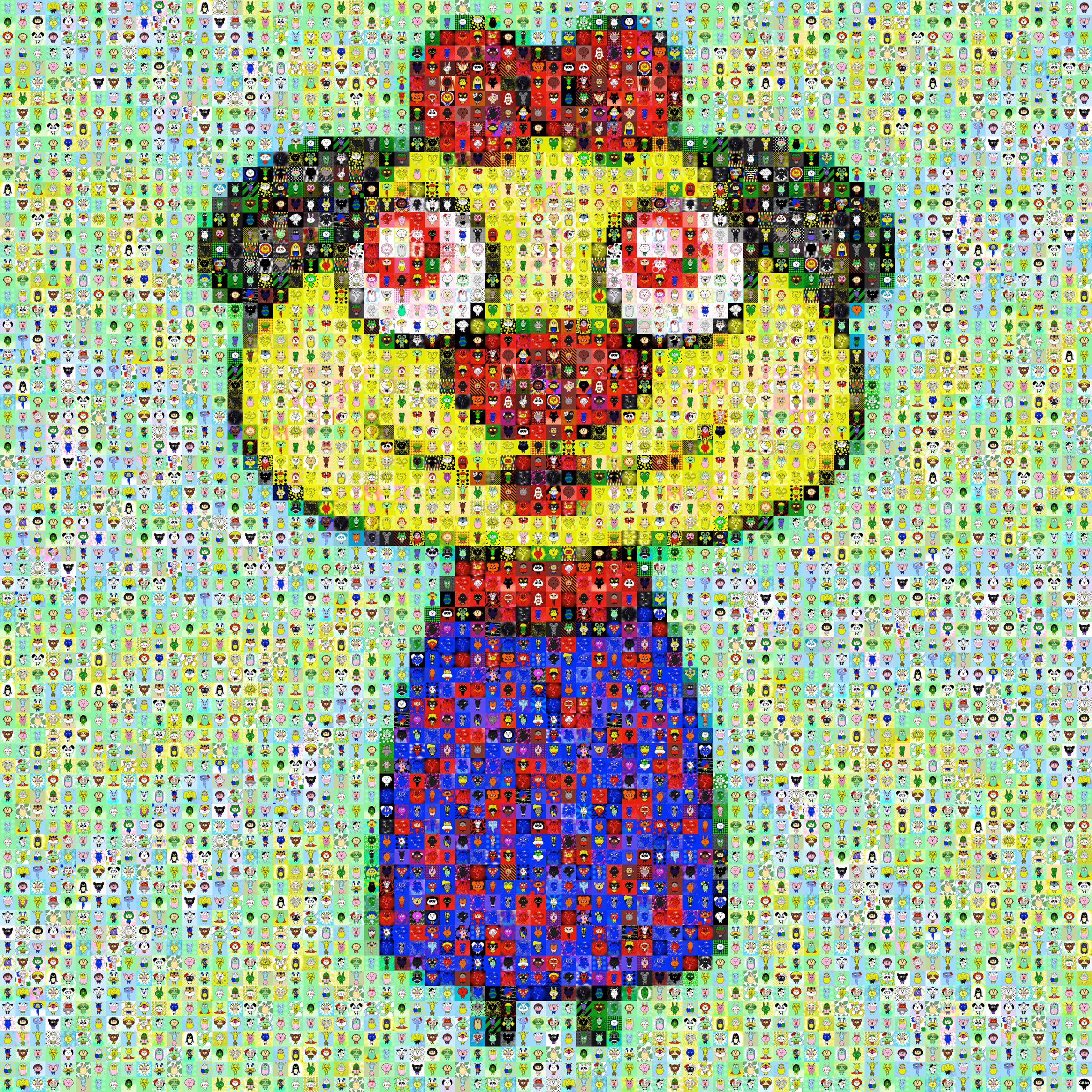 Crypto Baby Animals Mosaic #4490