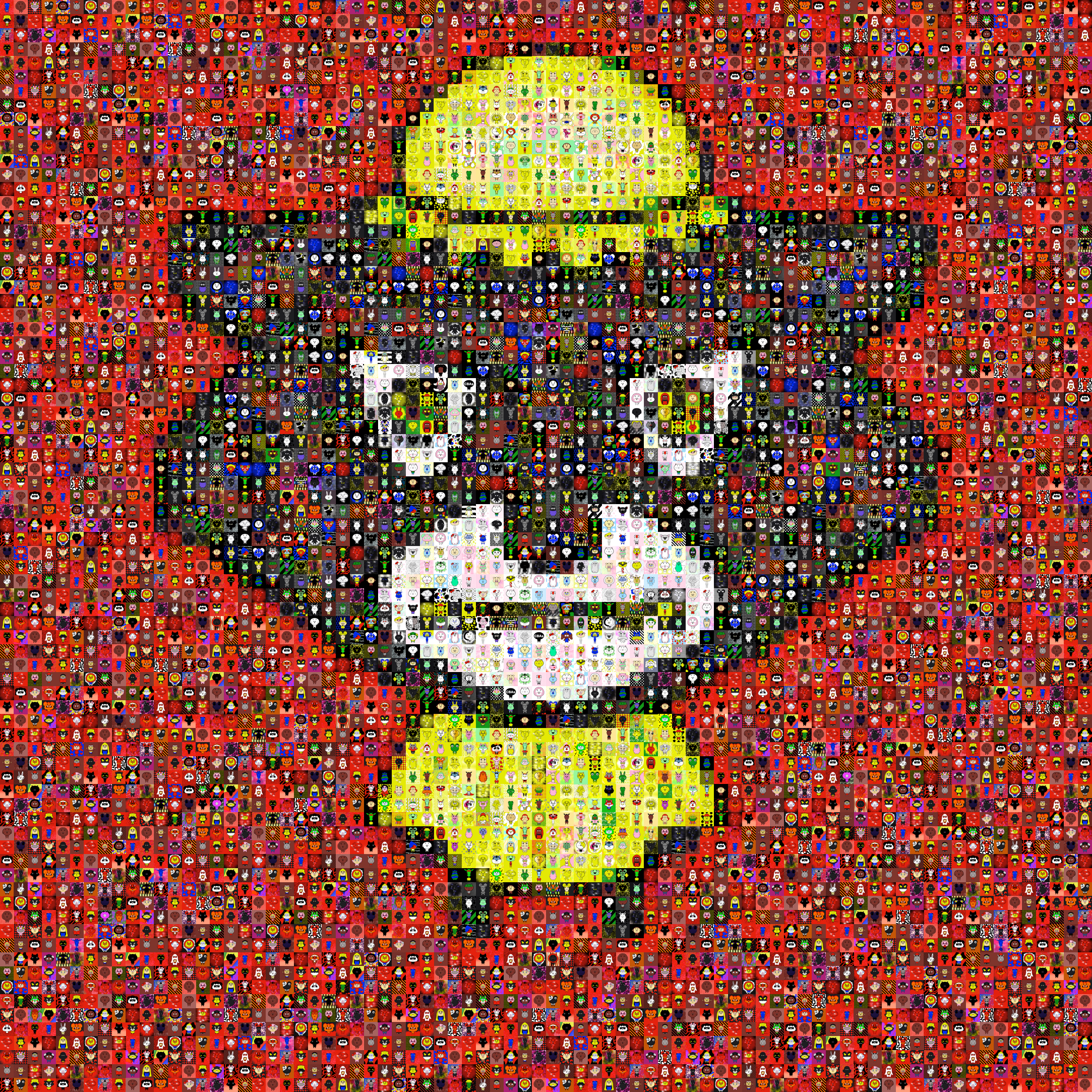 Crypto Baby Animals Mosaic #7730