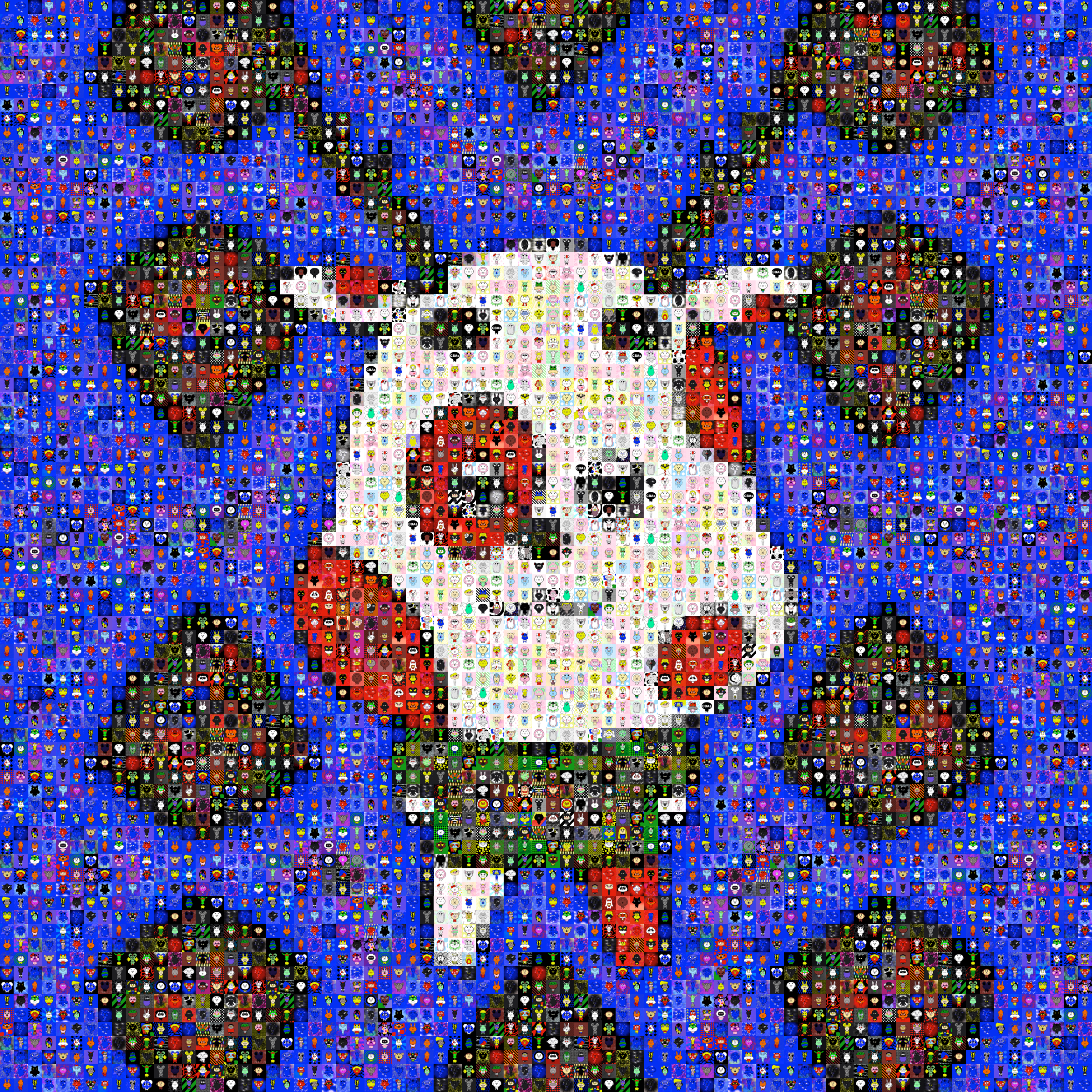 Crypto Baby Animals Mosaic #8830