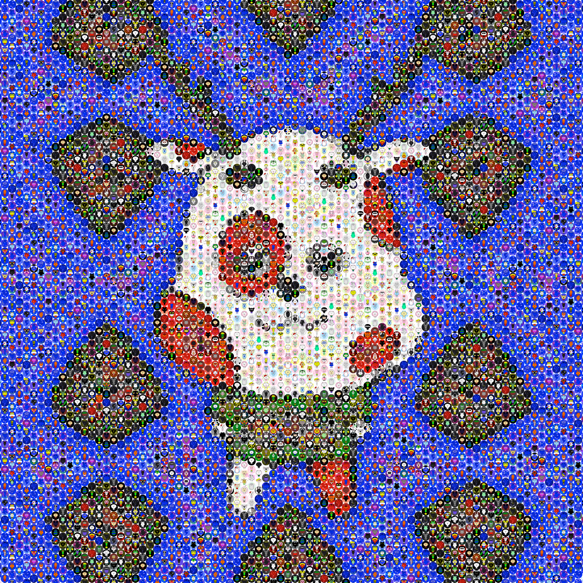 Crypto Baby Animals Mosaic #8831